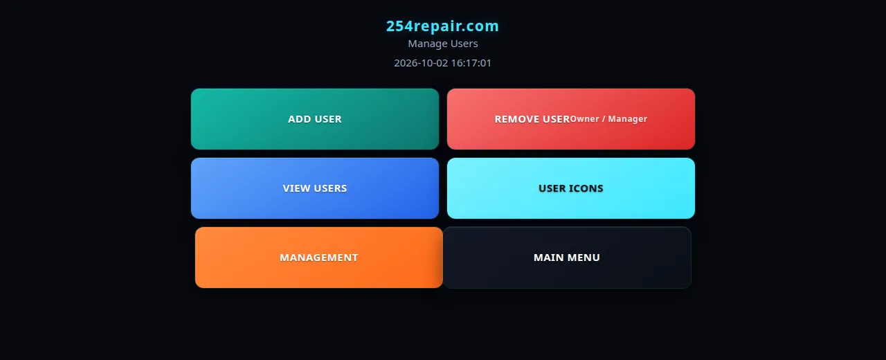 Users hub